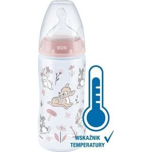 NUK 418696 BUTELKA 300ML WSKAŹNIK TEMPERATURY  DISNEY BAMBI 526288, 741486