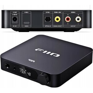 Wzmacniacz słuchawkowy FiiO FiiO K11 R2R - Black - Stacjonarny wzmacniacz słuchawkowy z DAC