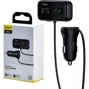 Transmiter FM Baseus Bluetooth MP3 S-16 czarny