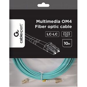Gembird GEMBIRD patchcord światłowodowy wielomodowy duplex OM4 50/125 LC/LC 10m