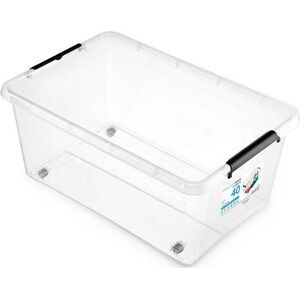ORPLAST Pojemnik na Kółkach Organizer z Pokrywką 40l SimpleStore uniwersalny
