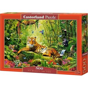 Castorland Puzzle 500 His Majesty, the Tiger CASTOR