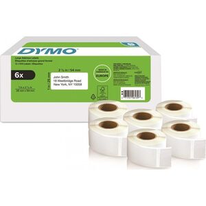 Dymo DYMO LW-Rücksendeadress-Etiketten groß 25x54mm 6x 500St/Rol