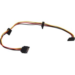 Akyga SATA 15-pin - SATA 15-pin x3, 0.45m, Wielokolorowy (AK-CA-41)