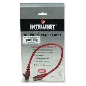 Intellinet Network Solutions Patch kabel Cat6 UTP 0,5m czerwony (342131)