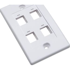 Intellinet Network Solutions 4-portowy panel na moduły Keystone do puszki (PN 517874) biały-163316