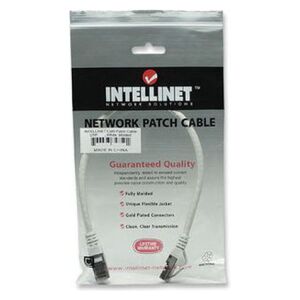 Intellinet Network Solutions patch cord RJ45, kat. 6 UTP, 0.5m biały, 100% miedź (341936)