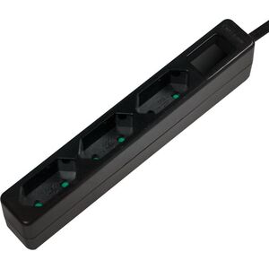 Listwa zasilająca LogiLink 3 gniazda 1.5 m czarna (LPS229B)