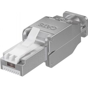 Techly Techly Wtyk beznarzędziowy RJ45 STP Cat6 samozaciskowy