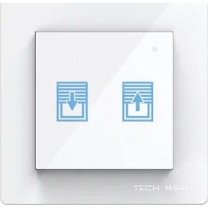 TECH Sterowniki Przewodowy włącznik rolet biały FZ-02M Tech Sterowniki