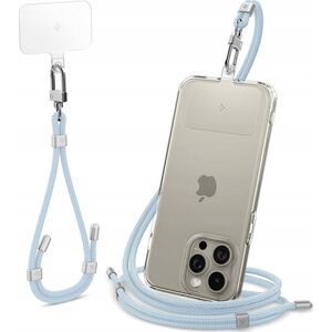 Spigen SPIGEN UNIVERSAL STRAP SET CROSSBODY & WRIST MUTE BLUE