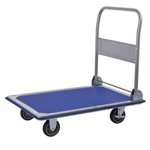 EXPRESS ΠΛΑΤΦΟΡΜΑ ΜΕΤΑΛΛΙΚΗ 300 KG - 915Χ615 - 4 ΤΡΟΧΟΙ TPR Φ 125 mm 631426 έως 12 άτοκες δόσεις