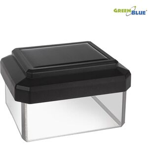 GreenBlue Lampa solarna na słupek LED 60*40 daszek kopertowy (GB125)