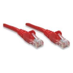 Intellinet Network Solutions patch cord RJ45, snagless, kat. 5e UTP, 3m czerwony (319799)