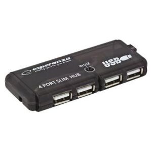 HUB USB Esperanza 4x USB-A 2.0 (EA-112)