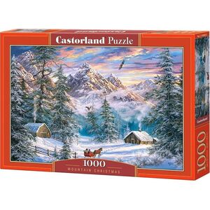Castorland Puzzle 1000 elementów Zima w górach