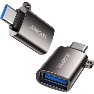 Adapter USB Joyroom S-H151 USB-C - USB Czarny  (6941237149114)