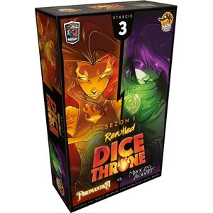 Lucky Duck Dice Throne: Starcie 3 - Piromantka vs Mroczny Złodziej
