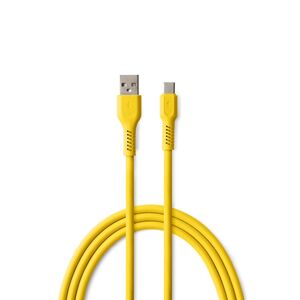 COLORUM cable USB-A - USB-C 1,8m 3A CK60-AC-05 xYellow 5907457718548