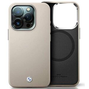 Original Case IPHONE 16 PRO MAX BMW Hardcase Signature Full Wrapped Metal MagSafe (BMHMP16X23PUFWG) gray 3666339323639