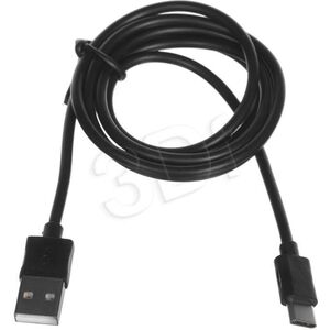 Kabel USB iBOX USB-A - USB-C 1 m Czarny (IKUMTC)