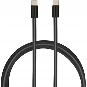 Kabel USB iBOX USB-C - USB-C 1 m Czarny (IKUTCS1B)