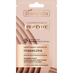 Bielenda Bielenda Ujędrniające Peptydy Ujędniająco-Odżywcza Maseczka przeciwzmarszczkowa 8g