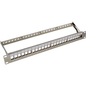 EFB Patch panel 1U 24x slot Keystone (37576.1)
