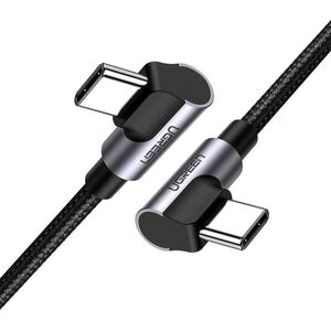 Kabel USB Ugreen USB-C - USB-C 1 m Szary (63800)