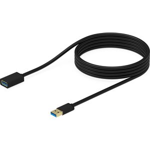 Kabel USB Krux USB-A - USB-A 1.5 m Czarny (KRX0053)