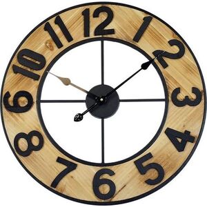 Techno line Zegar ścienny TECHNOLINE WT1610 Nature Wood Loft 60 cm