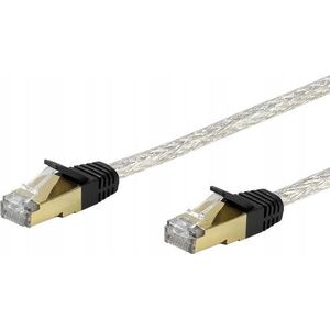 Vivanco Vivanco CAT 6e network lead, 2.0 m, transparent kabel sieciowy Biały 2 m