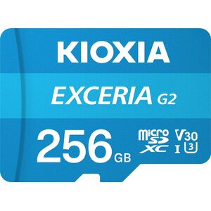 Karta Kioxia Exceria G2 SDHC 256 GB Class 10 UHS-I U3 A1 V30 (LMEX2L256GG2)