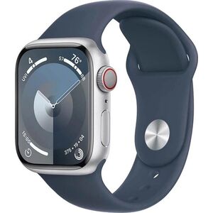 Smartwatch Apple Watch 9 GPS + Cellular 41mm Silver Alu Sport S/M Niebieski  (MRHV3QP/A)