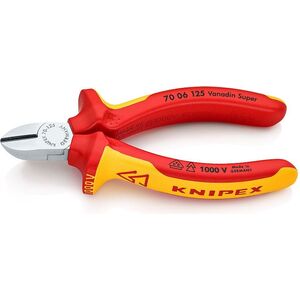 Knipex Szczypce tnące boczne izolowane 125mm (70 06 125)
