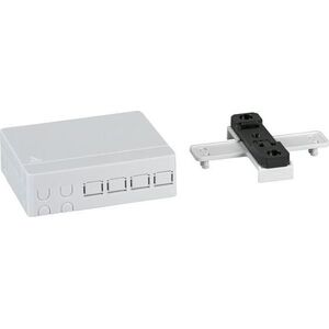 EFB EFB Przełącznica/gniazdo FTTH wewnętrzne szyna DIN/ściana 4xSC Simplex/LC Duplex