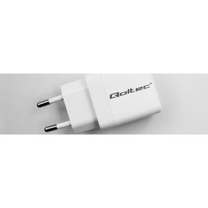 Ładowarka Qoltec Ładowarka sieciowa Qoltec 20W GaN biała