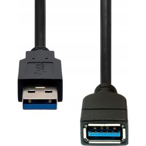 Kabel USB ProXtend USB-A - USB-A 1 m Czarny (JAB-7467606)