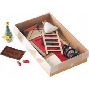 Boltze Χριστουγεννιάτικη διακόσμηση Elf Door DIY, διακόσμηση τοίχου, 17 cm 14165426 4066076445165