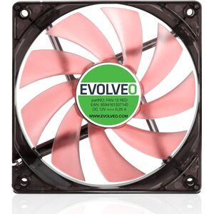 Wentylator Evolveo FAN 12 RED