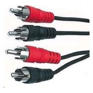 Kabel PremiumCord RCA (Cinch) x2 - RCA (Cinch) x2 10m czarny (kjackcmm2-10)