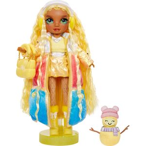 MGA Rainbow High Winter Wonderland Doll- Sunny (Yellow)
