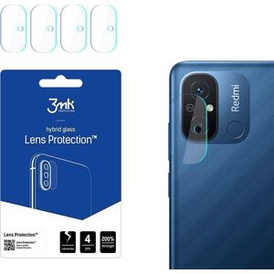 3MK Szkło Hybrydowe na Aparat / Obiektyw XIAOMI REDMI 12C 3mk Flexible Glass Lens