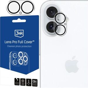 3MK Apple iPhone 16/16 Plus - 3mk Lens Pro Full Cover