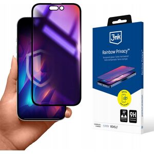 3MK 3MK Rainbow Privacy iPhone 15 Plus