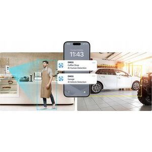 Kamera IP Dahua Technology Kamera bezprzewodowa WiFi Dahua C2K-P-0280B