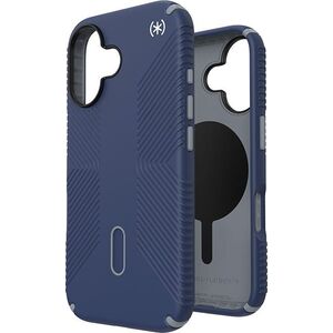 Speck Speck Presidio2 Grip ClickLock & MagSafe - Etui iPhone 16 (Coastal Blue / Dust Grey / White)