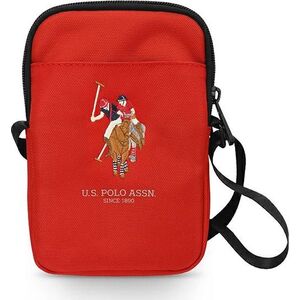 U.S. Polo Assn Torebka USPBPUGFLRE czerwona