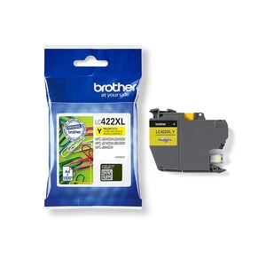 Brother Μελάνι Inkjet LC Yellow Cartridge (LC422XLY) (BROLC422XLY) έως 12 άτοκες Δόσεις