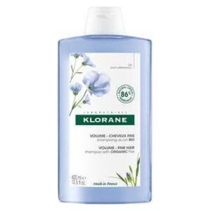 PIERRE FABRE DERMO-COSMETIC Pierre Fabre KLORANE, szampon z organicznym lnem 400 ml